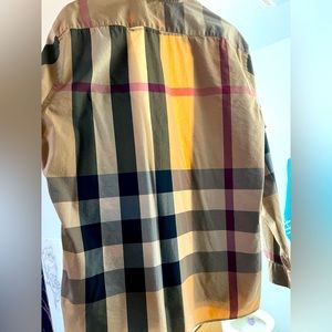 Burberry Button Down Dress Shirt XL